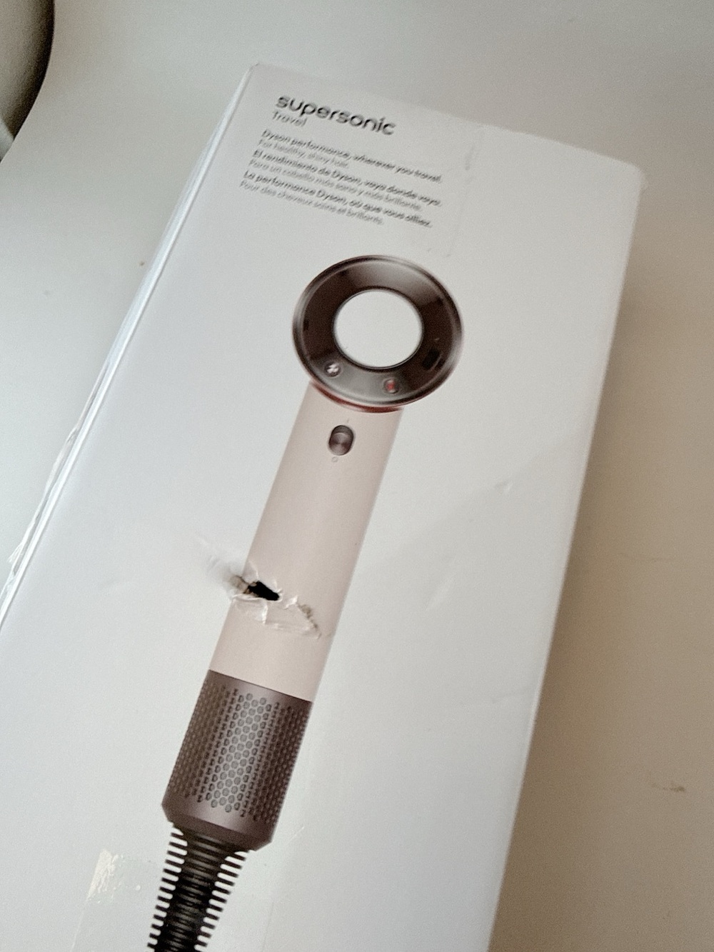 Open box - Dyson Supersonic™ Travel hair dryer (Ceramic pink / Rose gold) - Picture 3 of 14